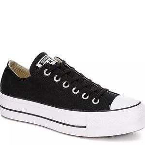 ‼️ black platform converse - size 6.5 ‼️